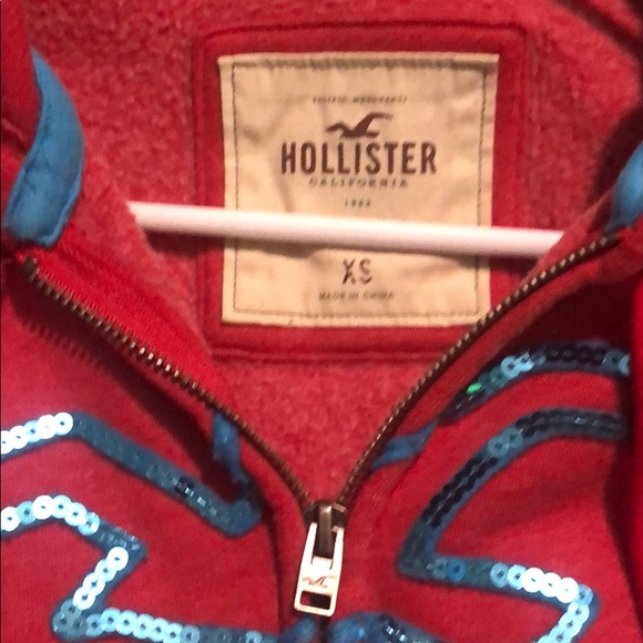 Red Hollister Jacket - Picture 3 of 3